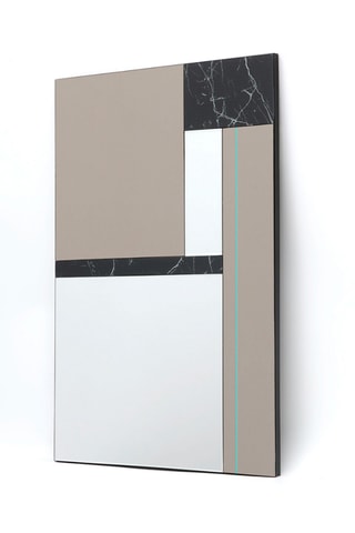 Miroir Sabbioneta - 60 x 90 x 2 cm - Argenté