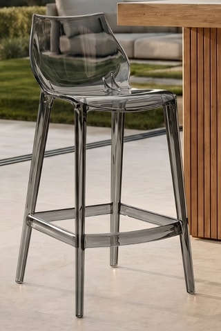 2 tabourets de bar d’extérieur Mattinata - 45,3 x 90,1 x 49,8 cm