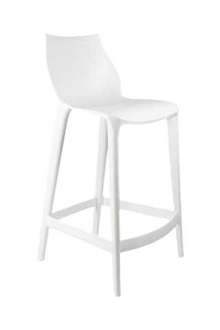 2 tabourets de bar d’extérieur Mattinata - 45,3 x 90,1 x 49,8 cm