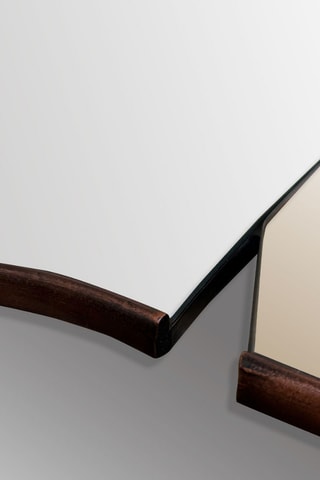 Miroir Ortisei - 80 x 80 x 2 cm - Argenté