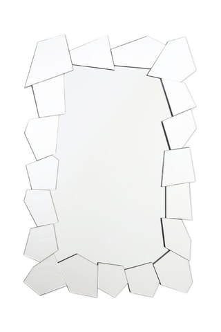 Miroir Iseo - 80 x 120 x 9 cm - Argenté