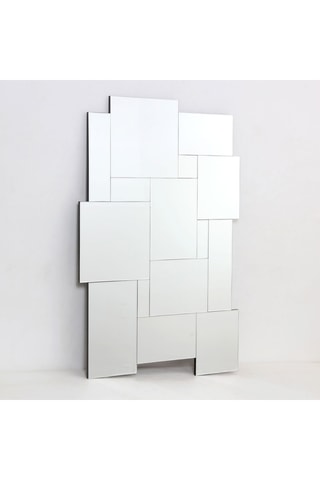Miroir Brenzone - 80 x 120 x 1,5 cm - Argenté