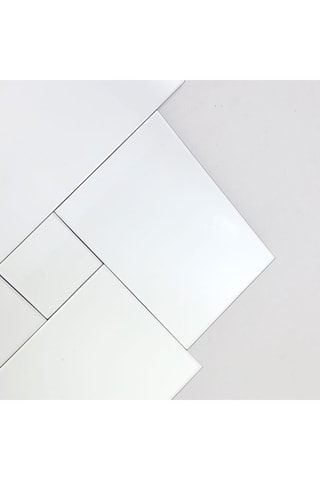 Miroir Brenzone - 80 x 120 x 1,5 cm - Argenté