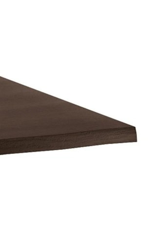 Table à manger en aggloméré de peuplier et bois massif Milano - 160 x 90 x 76 cm - 6 couverts