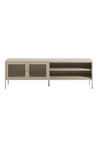 Meuble TV 2 portes - 160 x 50 x 35 cm
