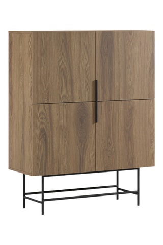 Buffet 4 portes Anagni - 100 x 128 x 40 cm