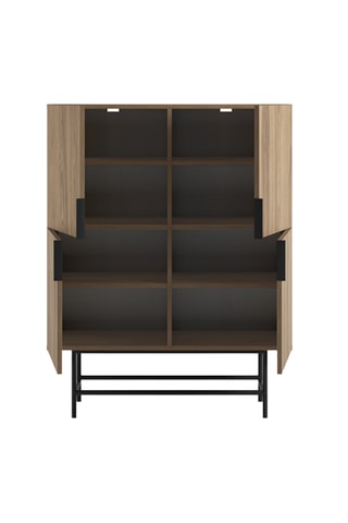 Buffet 4 portes Anagni - 100 x 128 x 40 cm