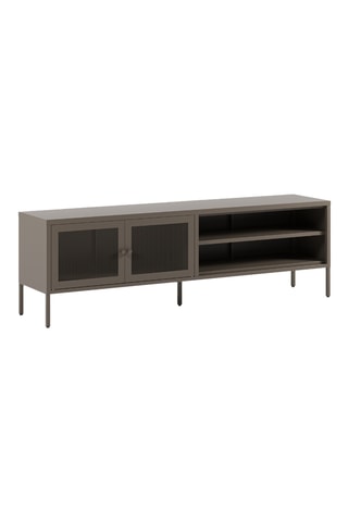 Meuble TV 2 portes - 160 x 50 x 35 cm