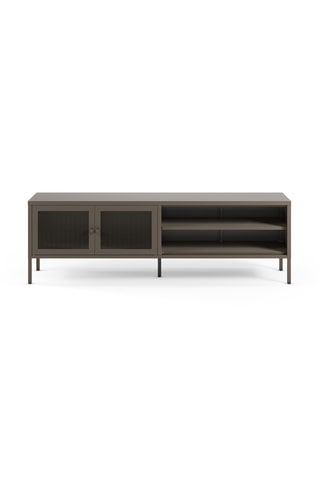 Meuble TV 2 portes - 160 x 50 x 35 cm