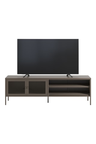 Meuble TV 2 portes - 160 x 50 x 35 cm