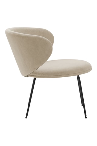 Fauteuil Staletti - Beige - En tissu