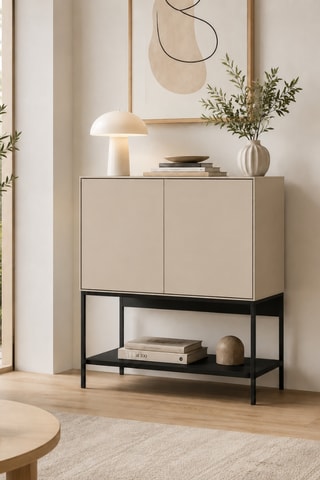 Buffet 2 portes Palinuro - 80 x 90 x 40 cm
