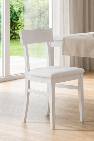 2 chaises en bois et hêtre Monza - 45 x 82 x 44 cm