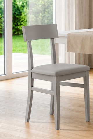 2 chaises en bois et hêtre Monza - 45 x 82 x 44 cm