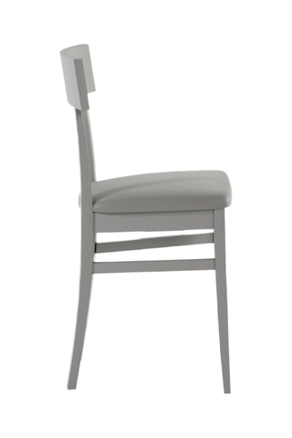 2 chaises en bois et hêtre Monza - 45 x 82 x 44 cm