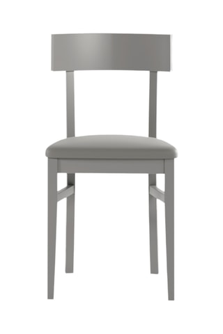 2 chaises en bois et hêtre Monza - 45 x 82 x 44 cm