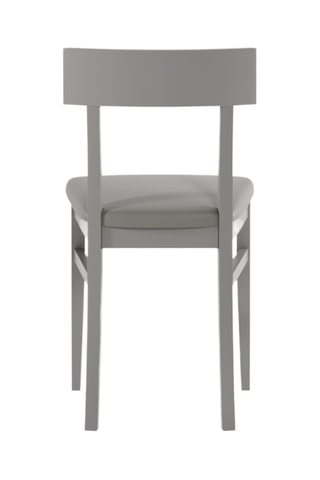 2 chaises en bois et hêtre Monza - 45 x 82 x 44 cm