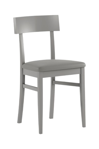 2 chaises en bois et hêtre Monza - 45 x 82 x 44 cm