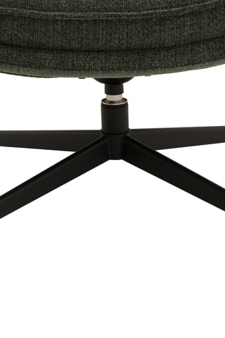 Fauteuil pivotant Viareggio - 75 x 90 x 87 cm