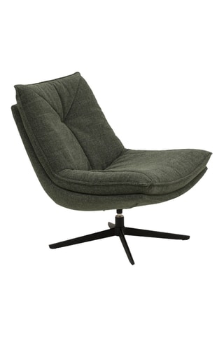 Fauteuil pivotant Viareggio - 75 x 90 x 87 cm