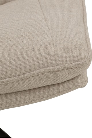 Fauteuil pivotant Viareggio - 75 x 90 x 87 cm
