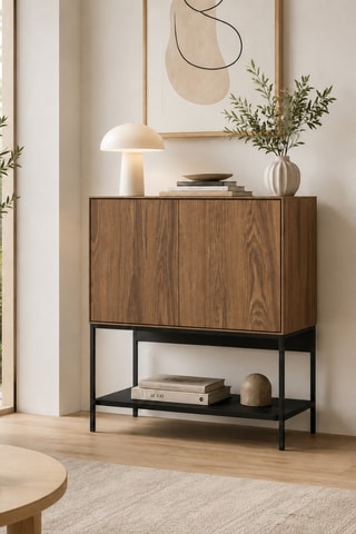 Buffet 2 portes Palinuro - 80 x 90 x 40 cm