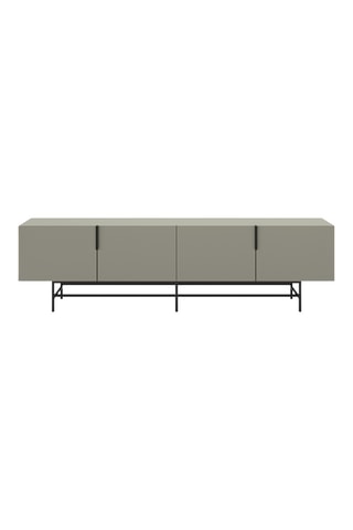 Meuble TV 4 portes Anagni - 200 x 55 x 35 cm