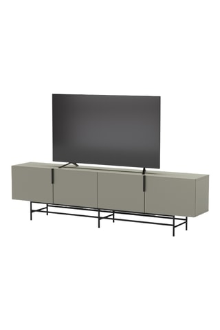 Meuble TV 4 portes Anagni - 200 x 55 x 35 cm