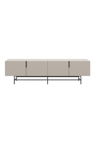 Meuble TV 4 portes Anagni - 200 x 55 x 35 cm