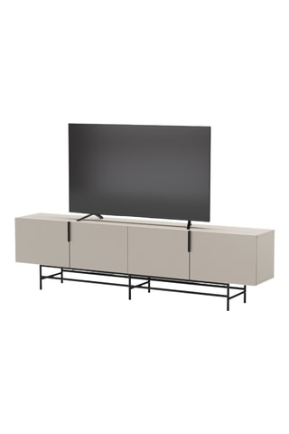Meuble TV 4 portes Anagni - 200 x 55 x 35 cm