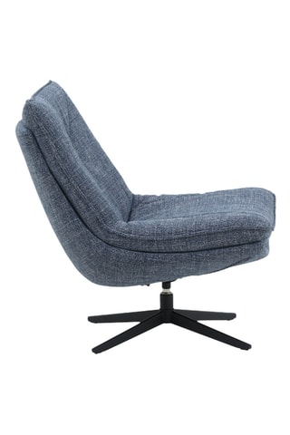 Fauteuil pivotant Viareggio - 75 x 90 x 87 cm