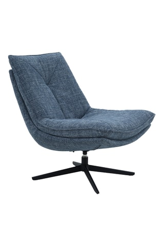 Fauteuil pivotant Viareggio - 75 x 90 x 87 cm