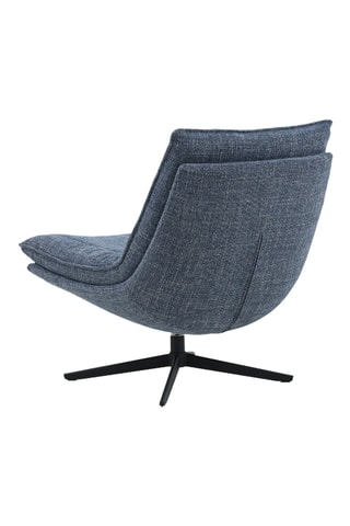 Fauteuil pivotant Viareggio - 75 x 90 x 87 cm