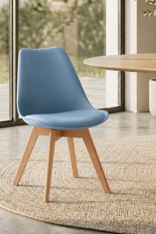 4 chaises en hêtre Napoli - 52 x 82 x 48,5 cm