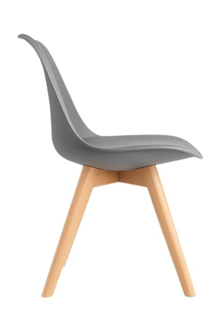 4 chaises en hêtre Napoli - 52 x 82 x 48,5 cm