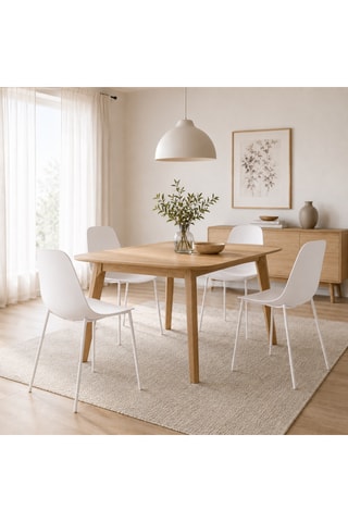 4 chaises Trapani - 48,5 x 88 x 49 cm
