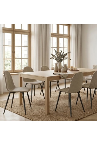 4 chaises Numana - 38 x 86,5 x 43 cm