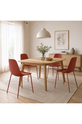 4 chaises Trapani - 48,5 x 88 x 49 cm