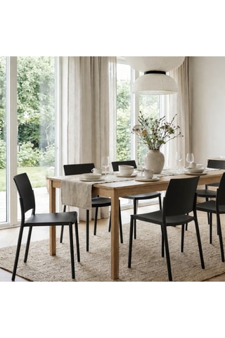 4 chaises Aosta - 55 x 81 x 52,5 cm