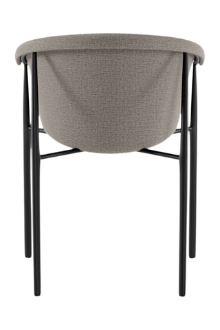 2 fauteuils Biella - Taupe - En tissu