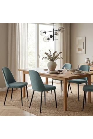 4 chaises Avellino - 55 x 85 x 46 cm