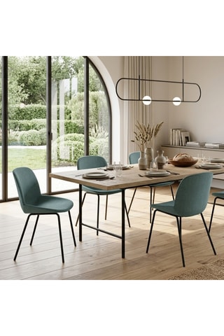 4 chaises Abano - 57 x 80 x 46 cm