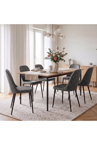4 chaises Bormio - 52 x 85 x 45 cm
