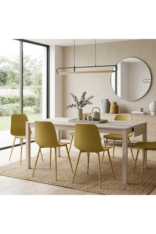 4 chaises Jesolo - 58 x 85 x 50 cm