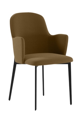 2 fauteuils Bressanone - Marron - En tissu
