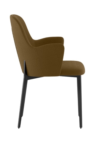 2 fauteuils Bressanone - Marron - En tissu