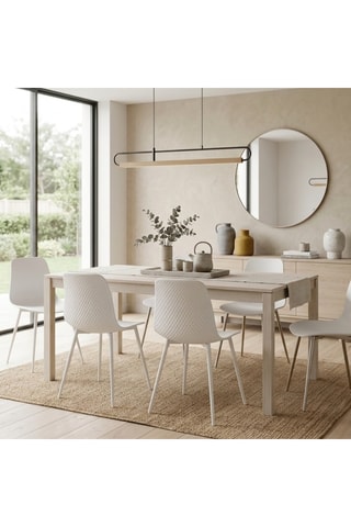 4 chaises Jesolo - 58 x 85 x 50 cm