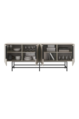 Buffet 4 portes Anagni - 200 x 77,9 x 40 cm