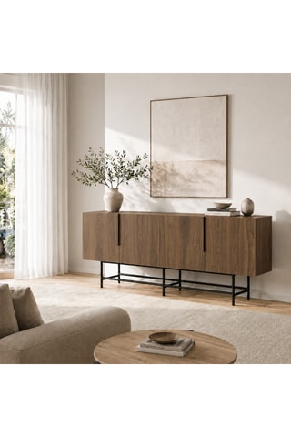 Buffet 4 portes Anagni - 200 x 77,9 x 40 cm