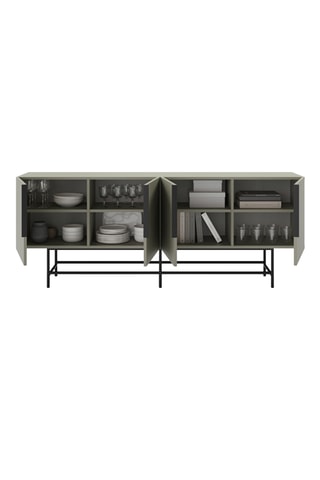 Buffet 4 portes Anagni - 200 x 77,9 x 40 cm